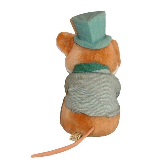 Applause Plush Mouse 1988 Caroler Vintage Medium Size 11" CUTE - Picture 4 of 9
